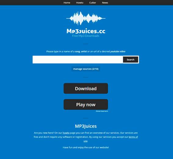 Descargar música gratis con MP3Juices