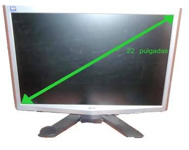 Medición de la pantalla LCD
