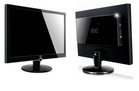 Vistas de un moderno monitor LCD
