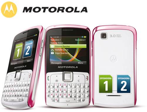 Motorola Motokey EX115: 2 tarjetas SIM