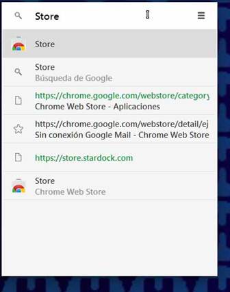 Lanzador de aplicaciones Chrome en la barra de Windows