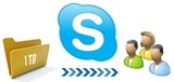 Como enviar archivos con Skype