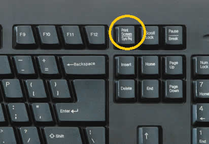Resultado de imagen de tecla print screen en el teclado