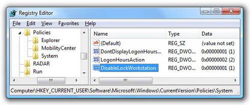 Desactivar el bloqueo del equipo en Windows 7