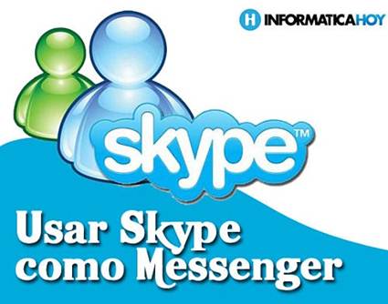Utilizar Skype como Messenger